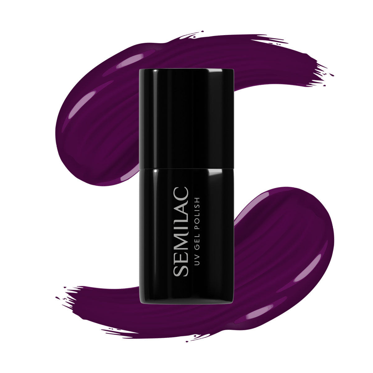 Semilac 015 Plum UV Gel Polish 7ml - Semilac UK