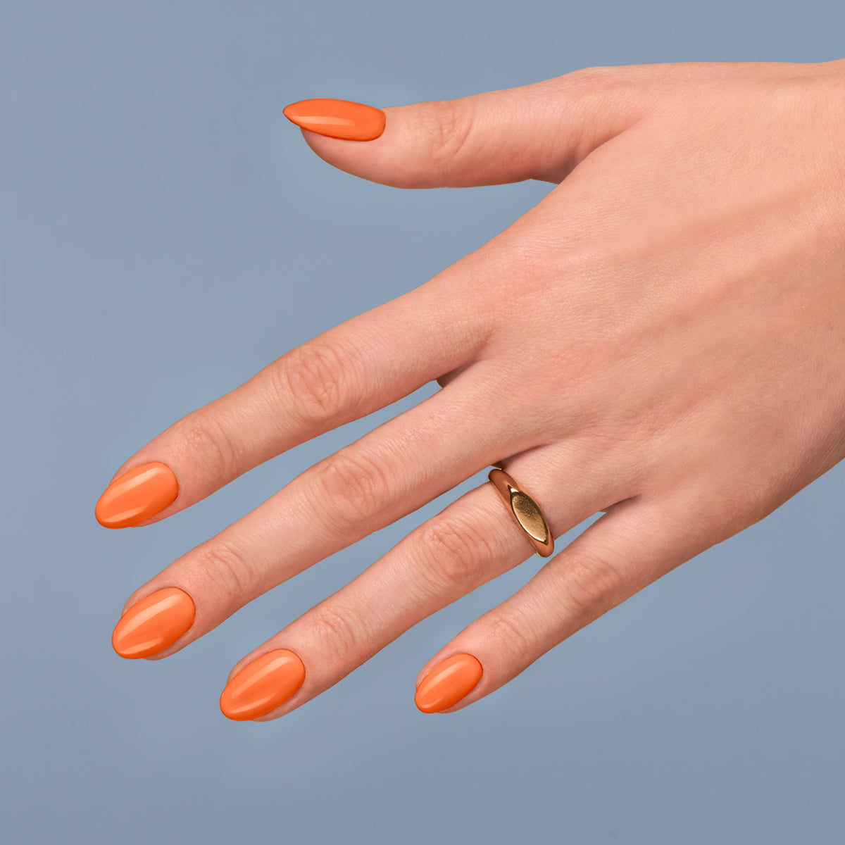 Semilac 045 Electric Orange UV Gel Polish 7ml - Semilac UK