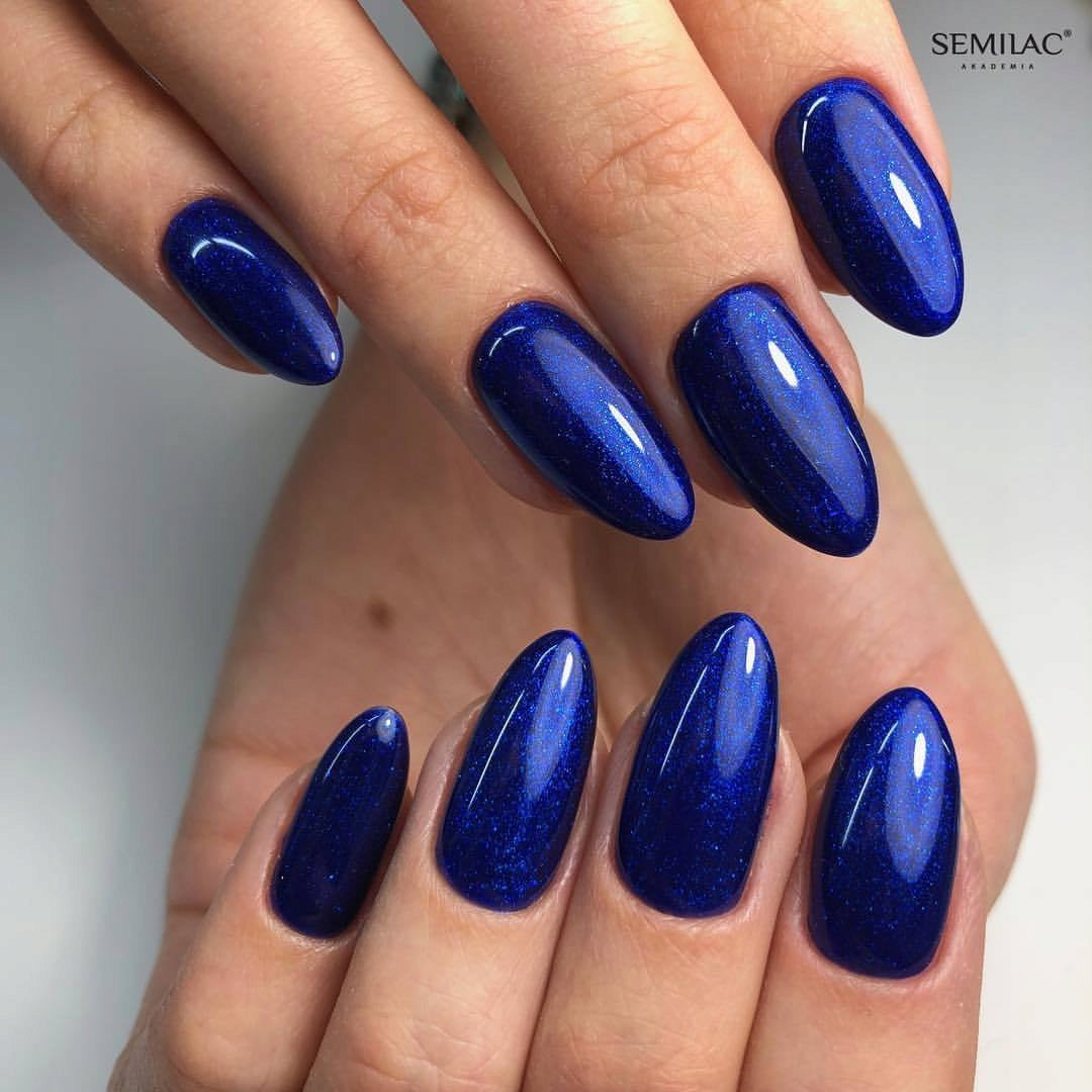 Semilac 087 Glitter Indigo UV Gel Polish 7ml - Semilac Shop