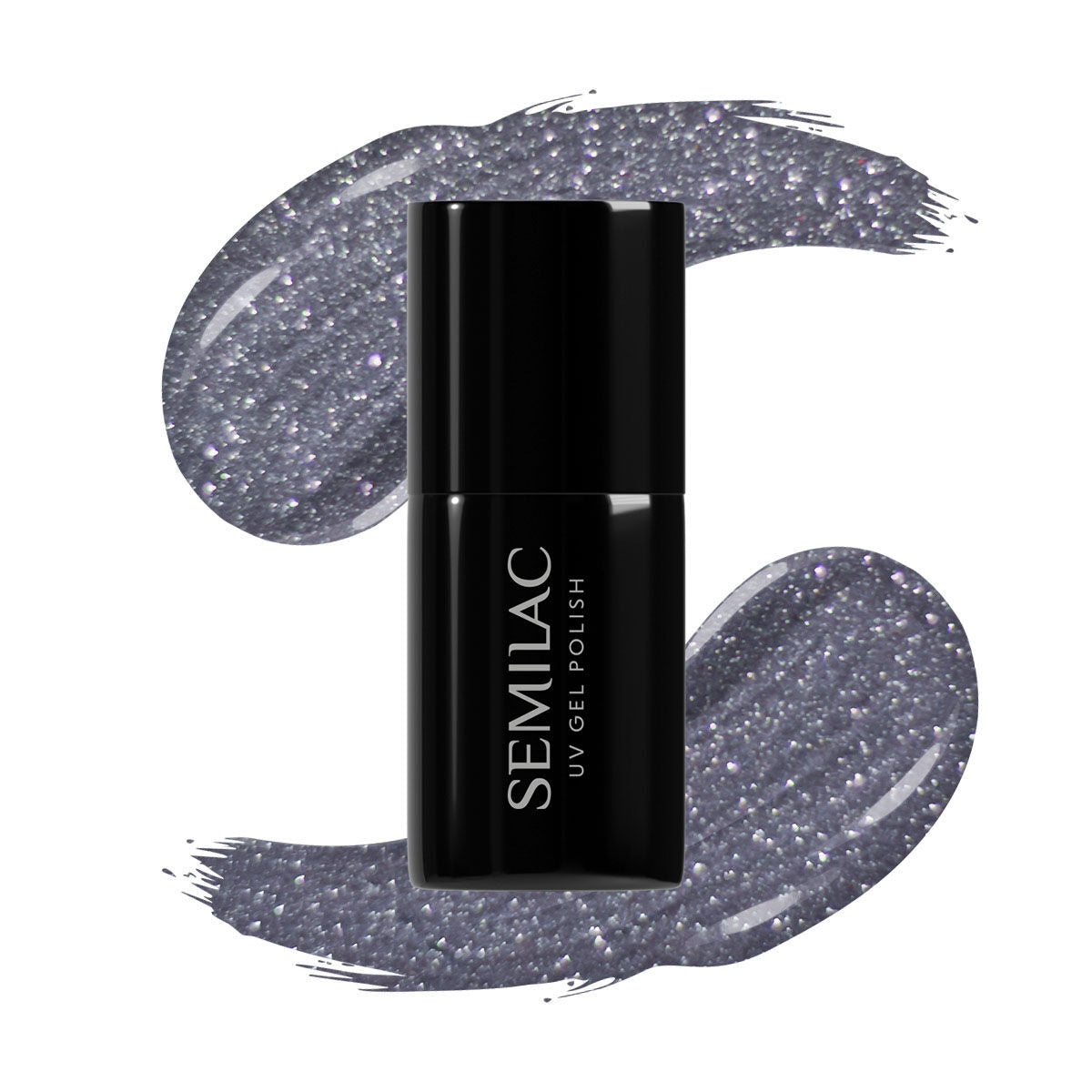 Semilac 107 Steel Grey UV Gel Polish 7ml - Semilac UK