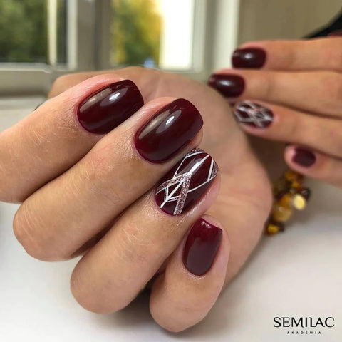 Semilac UK - Semilac 316 Burgundy Red UV Gel Polish 7ml