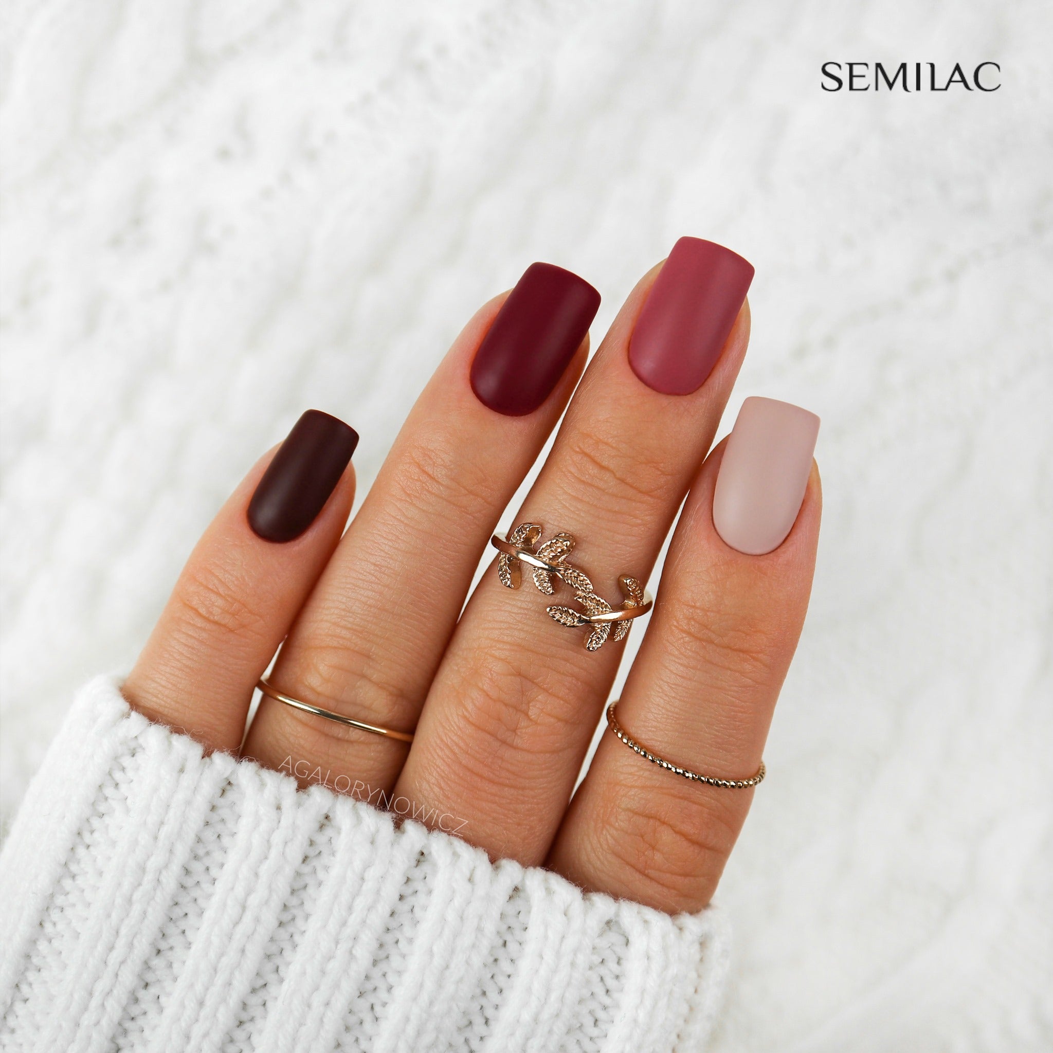 Semilac 400 Rusty Red UV Gel Polish 7ml - Semilac Shop