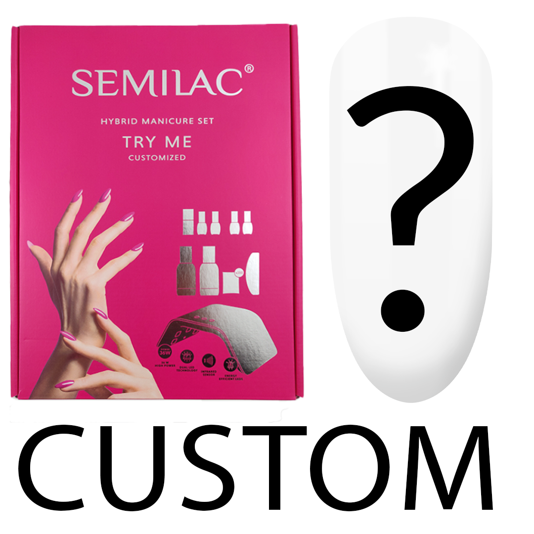 Semilac Starter Set Try Me with 36W Led Lamp - Semilac Shop