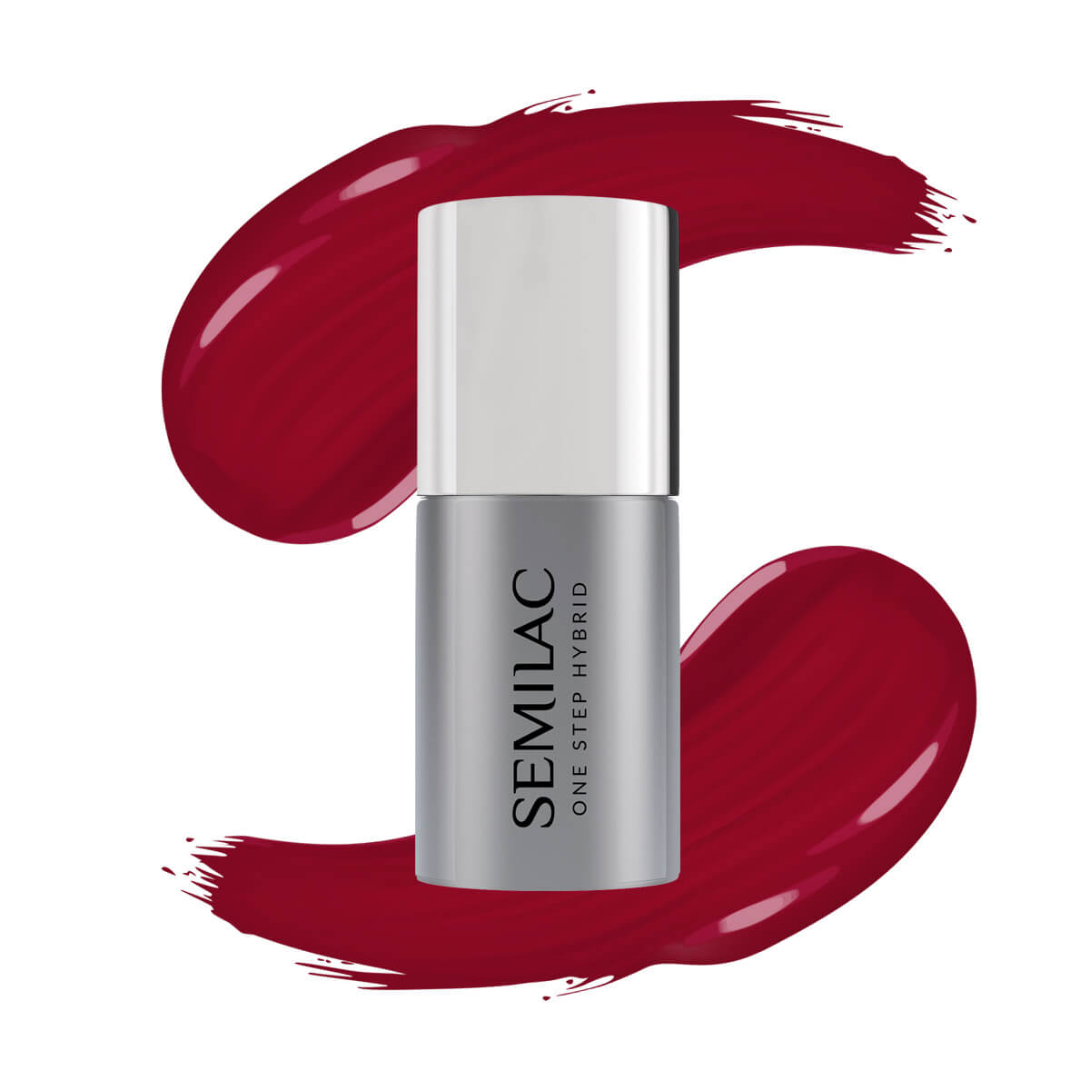 Semilac One Step Gel Polish Bottle 5ml 575 Dark Red - Semilac UK