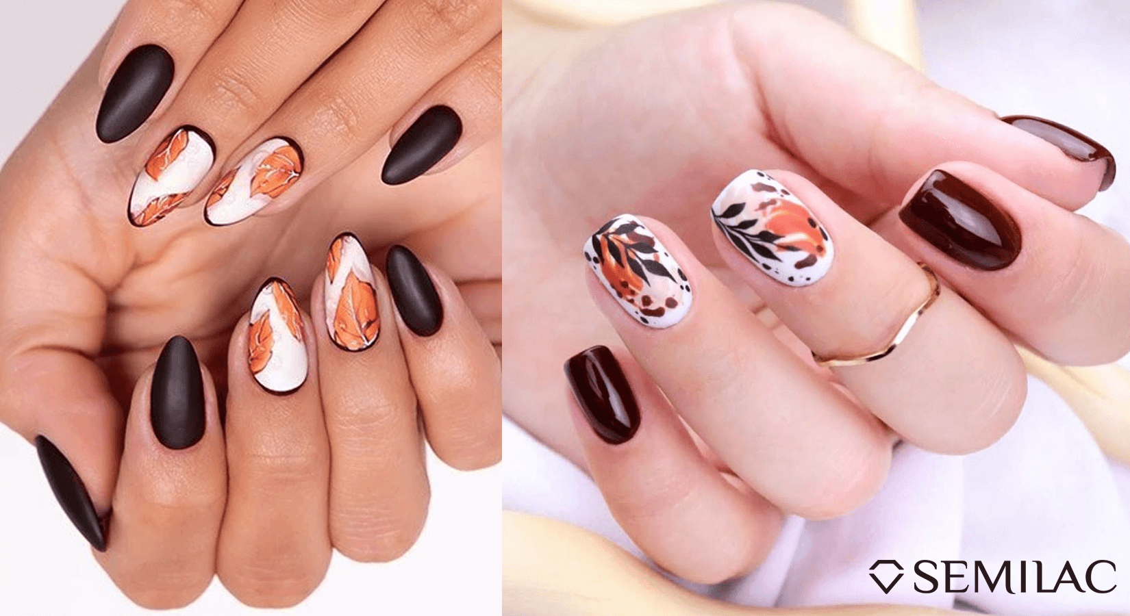 Nailing November: Seasonal Nail Designs to Try with Semilac UV Gels