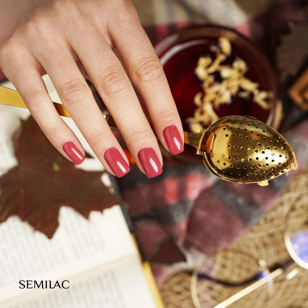 Semilac 400 Rusty Red UV Gel Polish 7ml - Semilac Shop