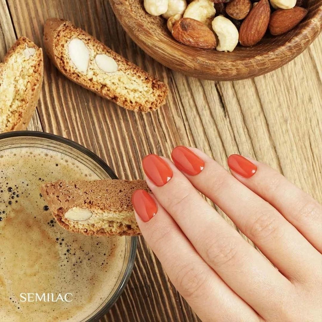 Semilac 402 Spicy Pumpkin UV Gel Polish 7ml - Semilac Shop