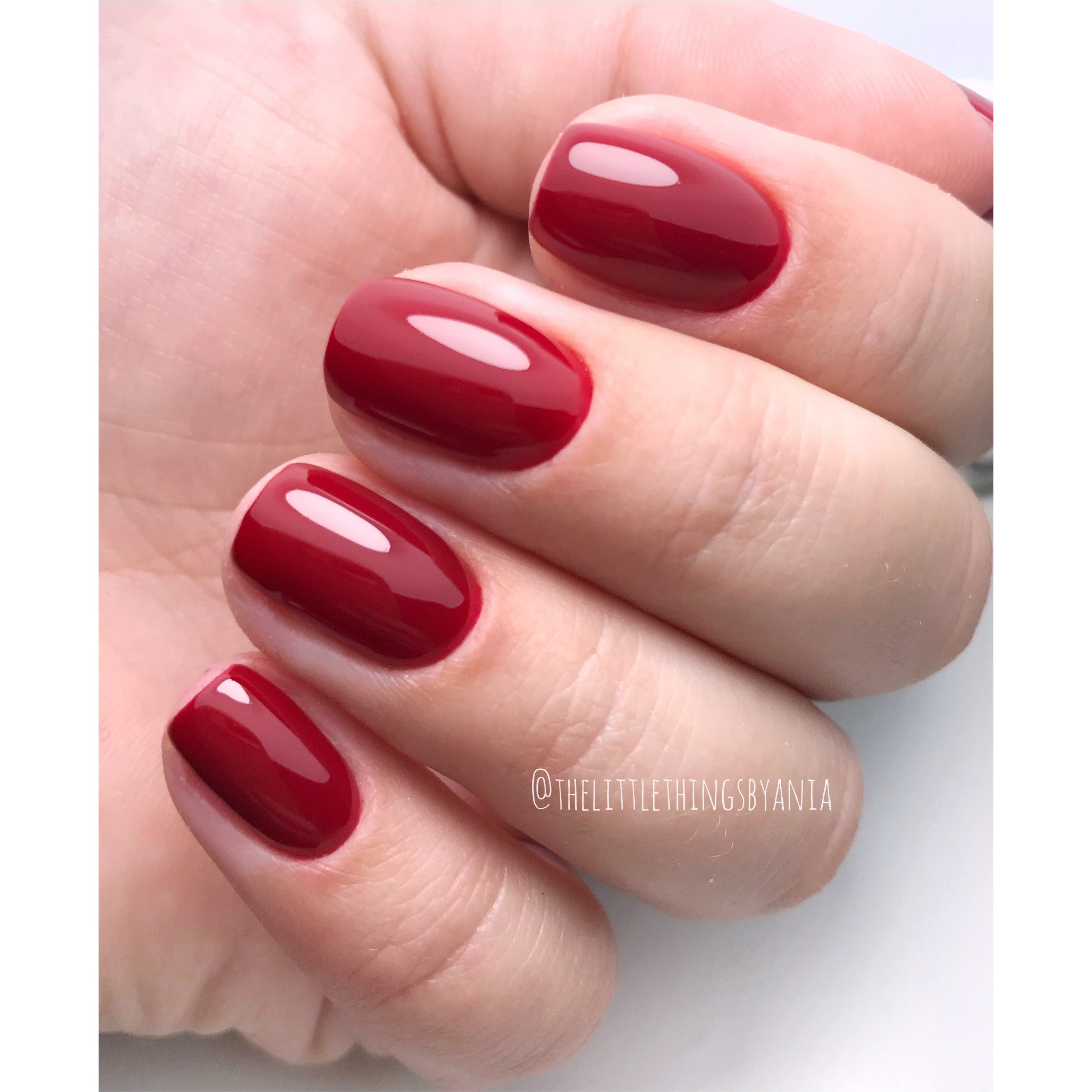 Semilac 071 Deep Red UV Gel Polish 7ml - Semilac Shop