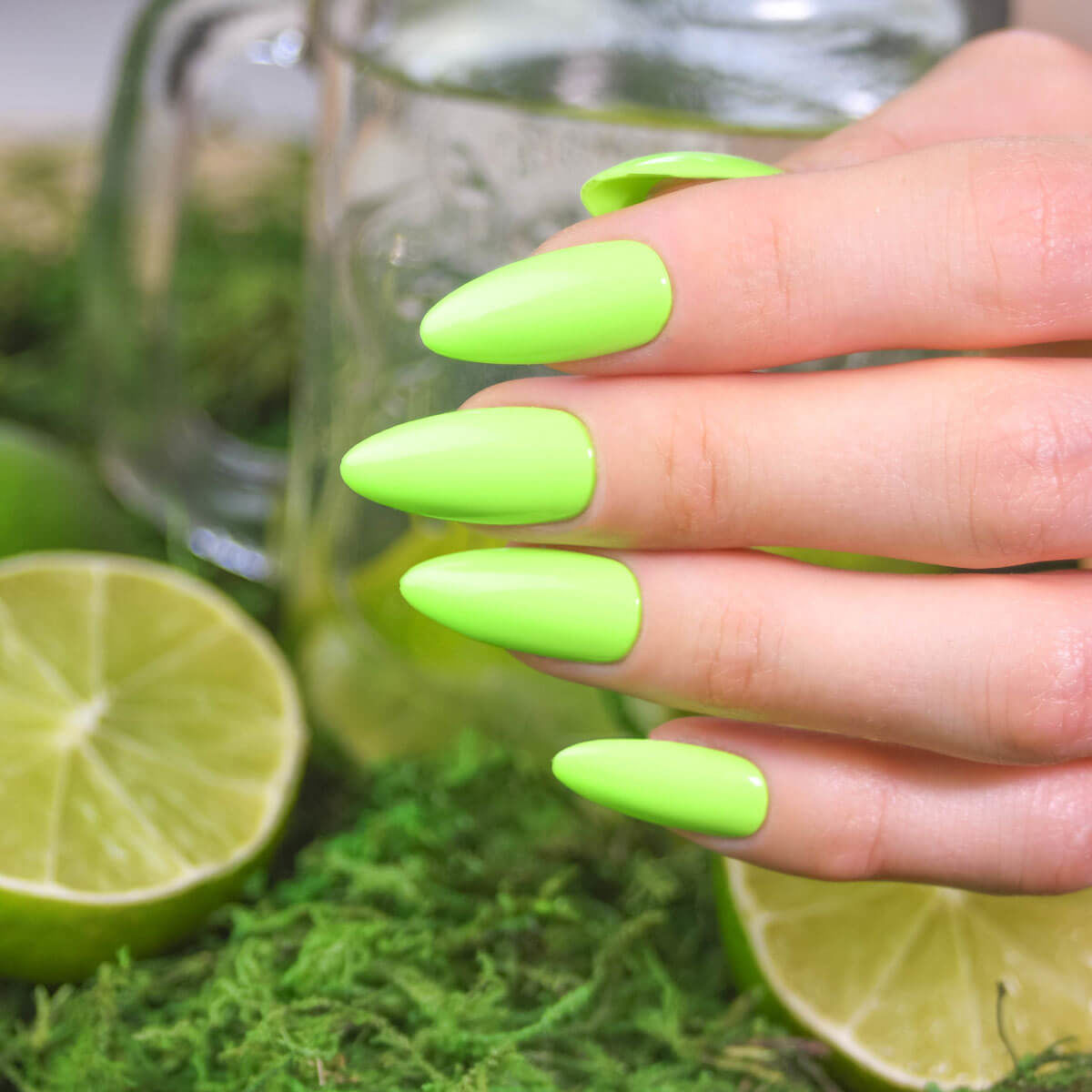 Semilac 564 Neon Lime UV Gel Polish 7ml - Semilac Shop