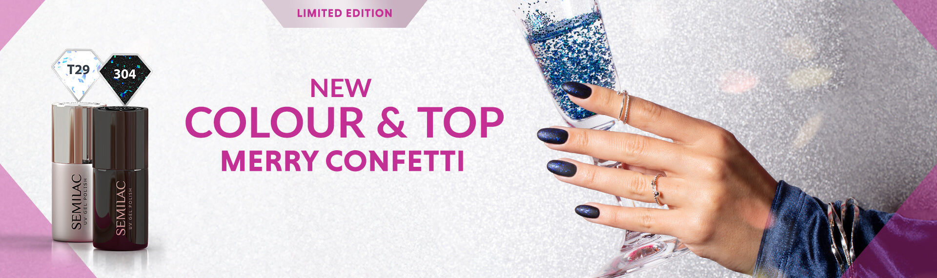 NEW COLOUR&TOP MERRY CONFETTI LIMITED EDITION