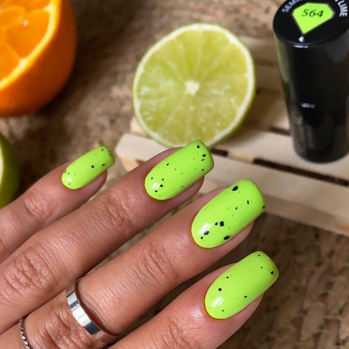 Semilac 564 Neon Lime UV Gel Polish 7ml - Semilac Shop