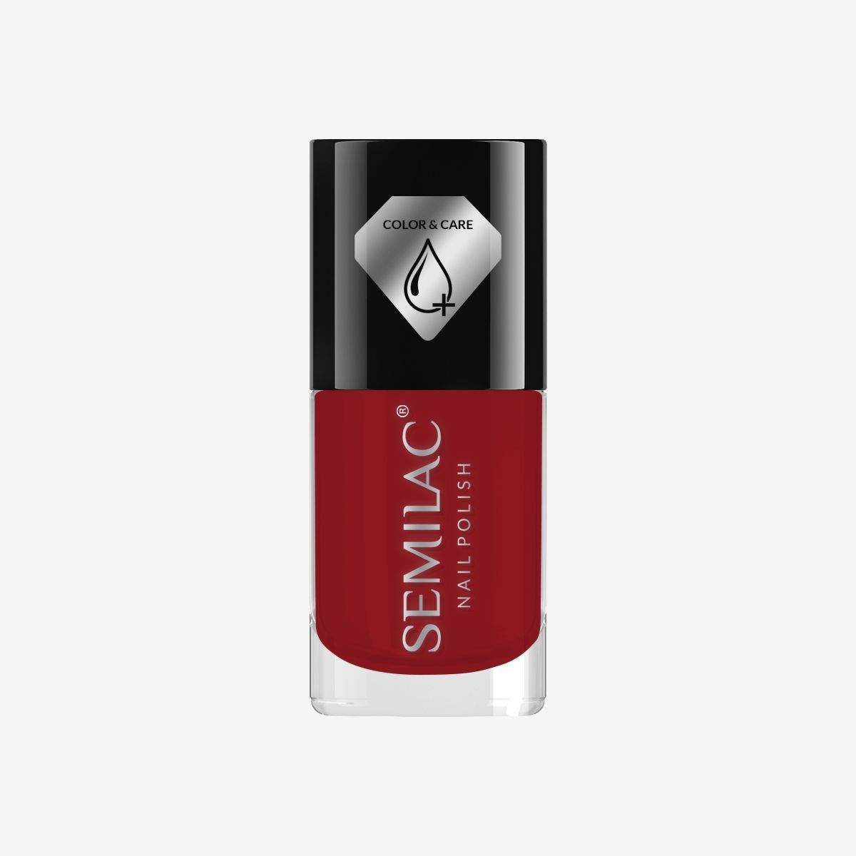 Semilac Nail Polish Colour & Care C568 Red - Semilac Shop