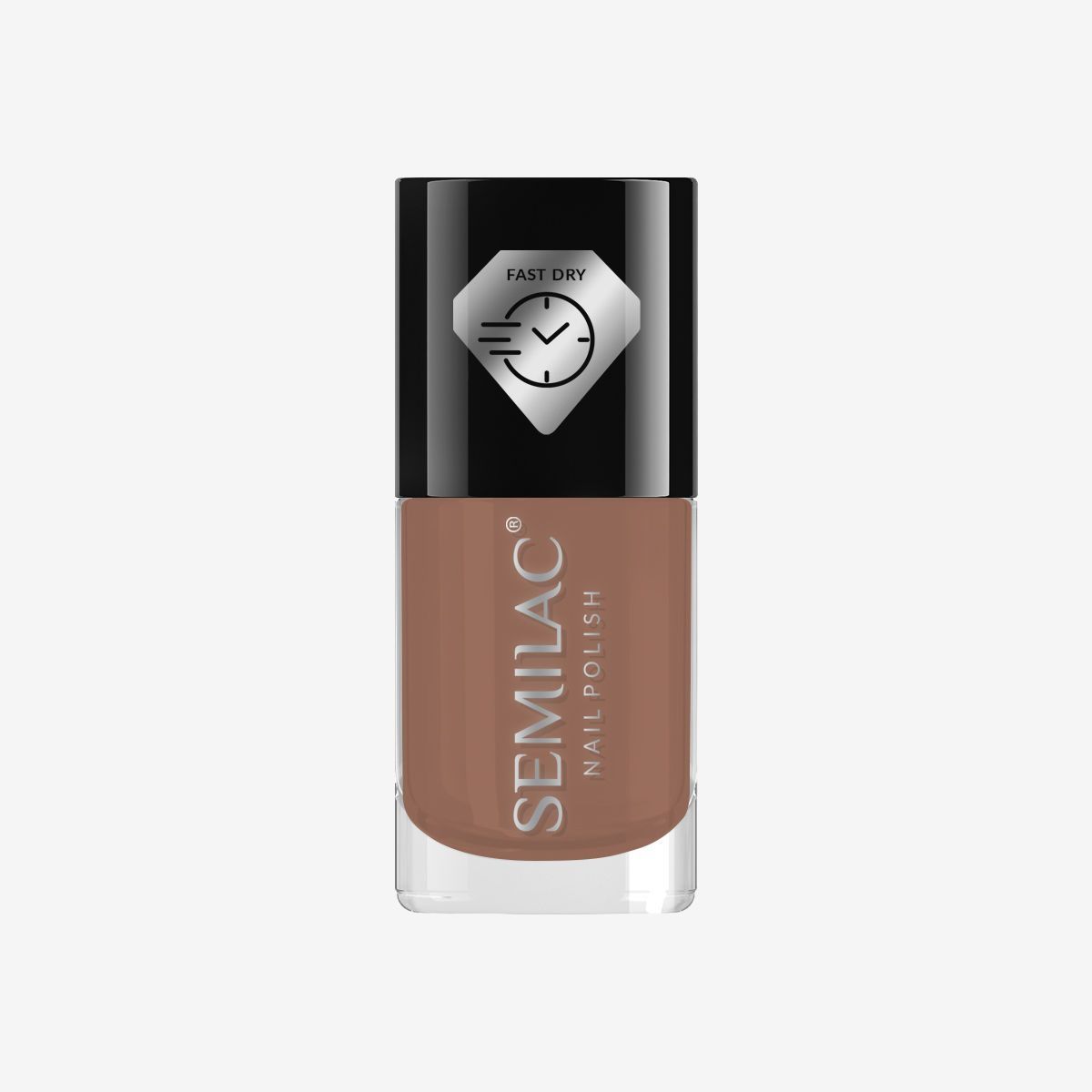 Semilac Nail Polish Fast Dry C230 Brown - Semilac Shop