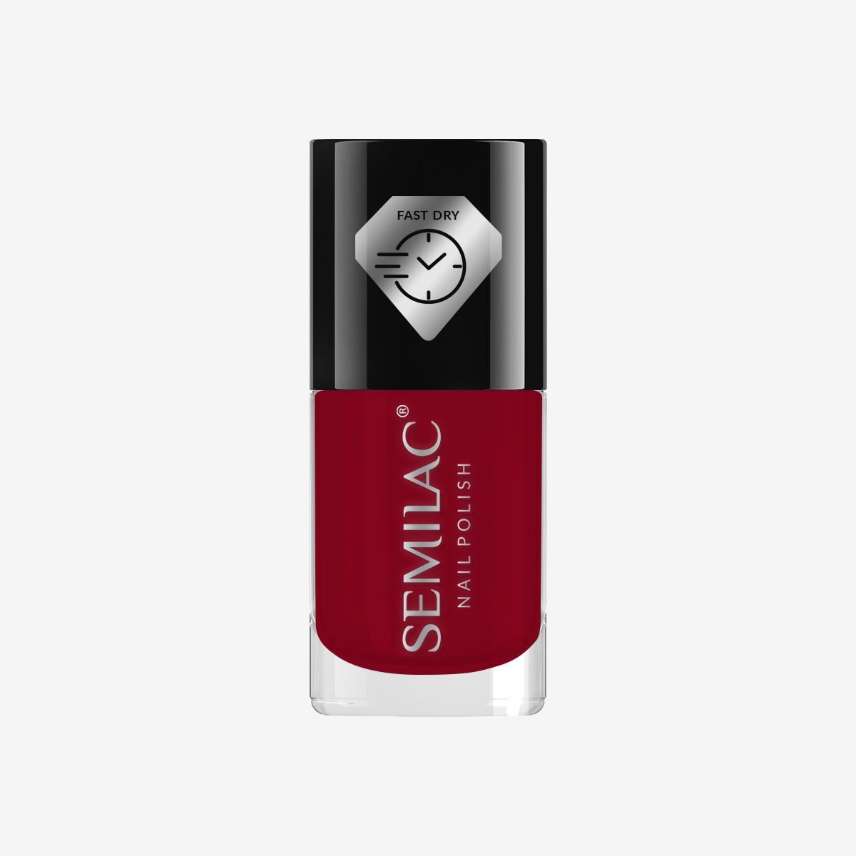 Semilac Nail Polish Fast Dry C555 Rasberry - Semilac Shop