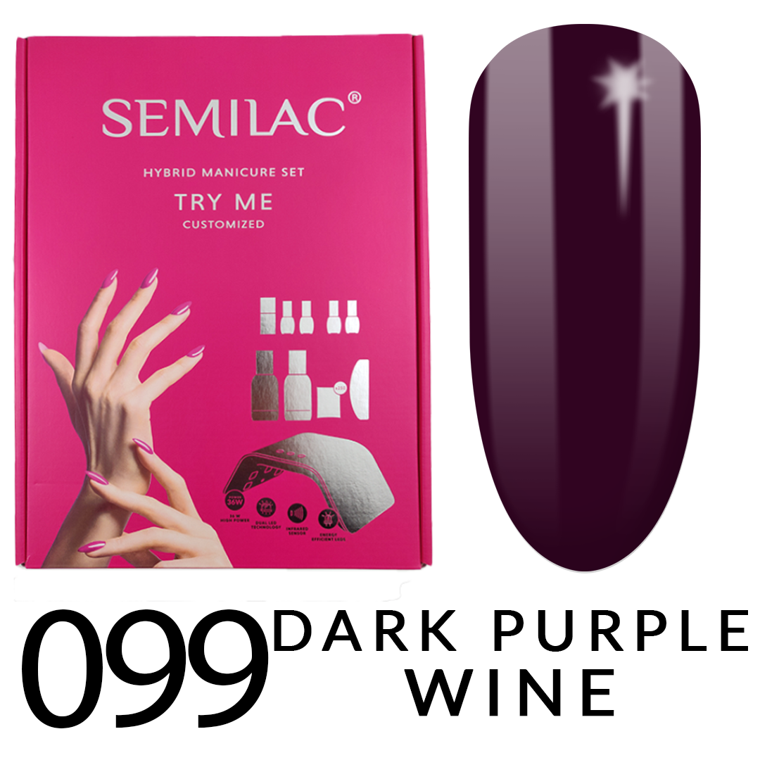 Semilac Starter Set Try Me with 36W Led Lamp - Semilac Shop