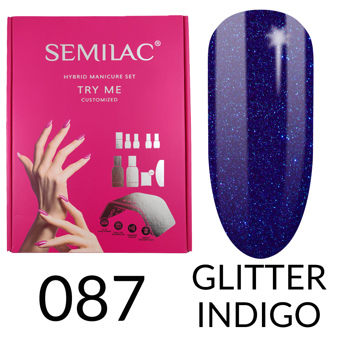 Semilac Starter Set Try Me CUSTOMISED with 36/24W UV LED Lamp - Semilac UK